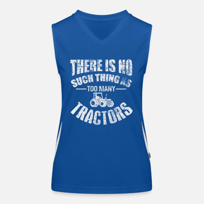 Traktor Funktionelles Kontrast-Tank Top für Frauen