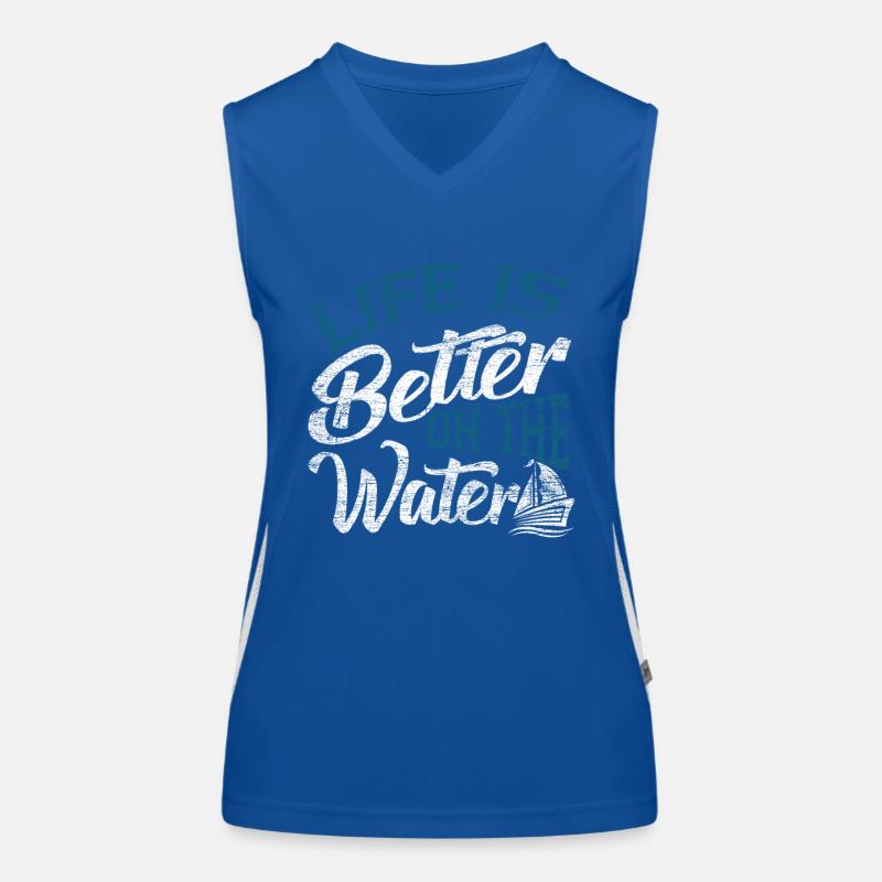 sailing Women's Functional Contrast Tank Top