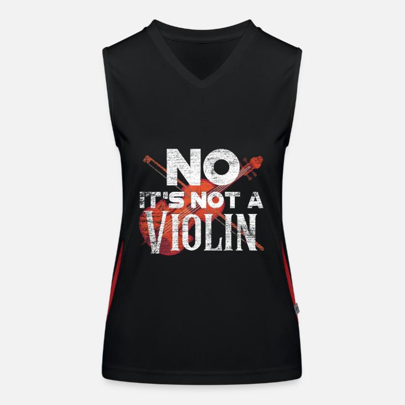 violoncelle Débardeur respirant contrasté Femme