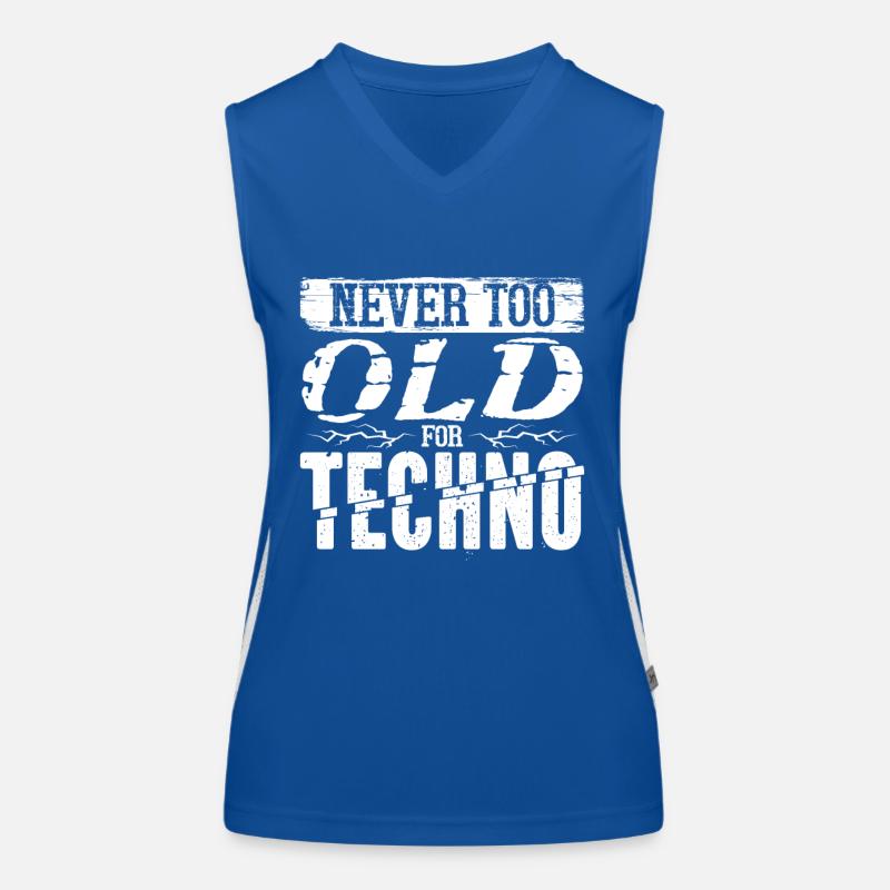 Techno Funktionelles Kontrast-Tank Top für Frauen
