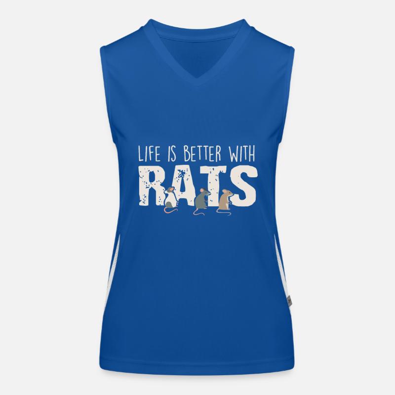 rats Women's Functional Contrast Tank Top