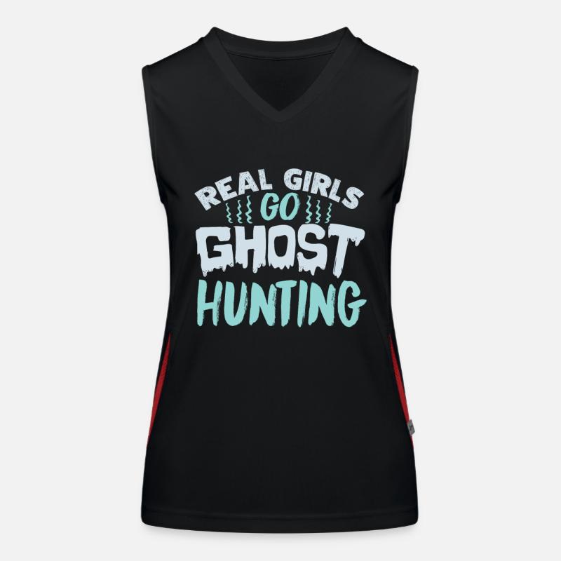 Hunting ghosts Women's Functional Contrast Tank Top