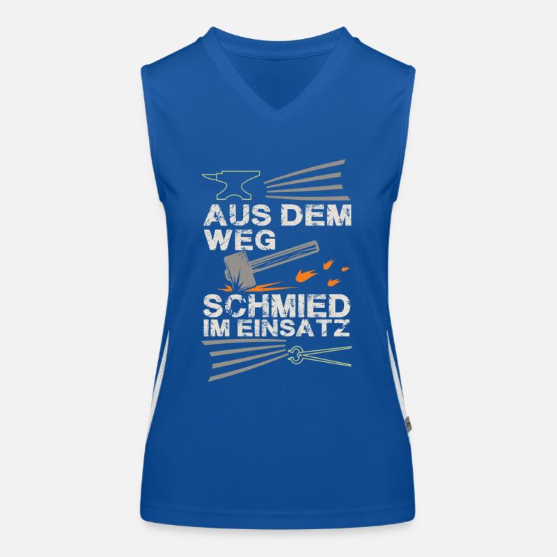 Schmied Funktionelles Kontrast-Tank Top für Frauen