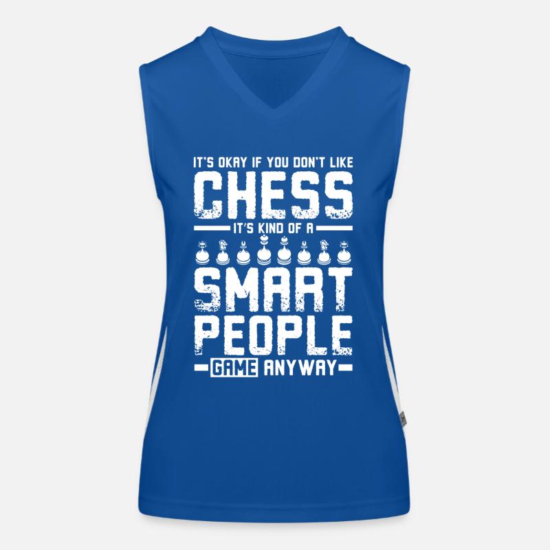 C’est une sorte de jeu d’échecs intelligent Débardeur respirant contrasté Femme