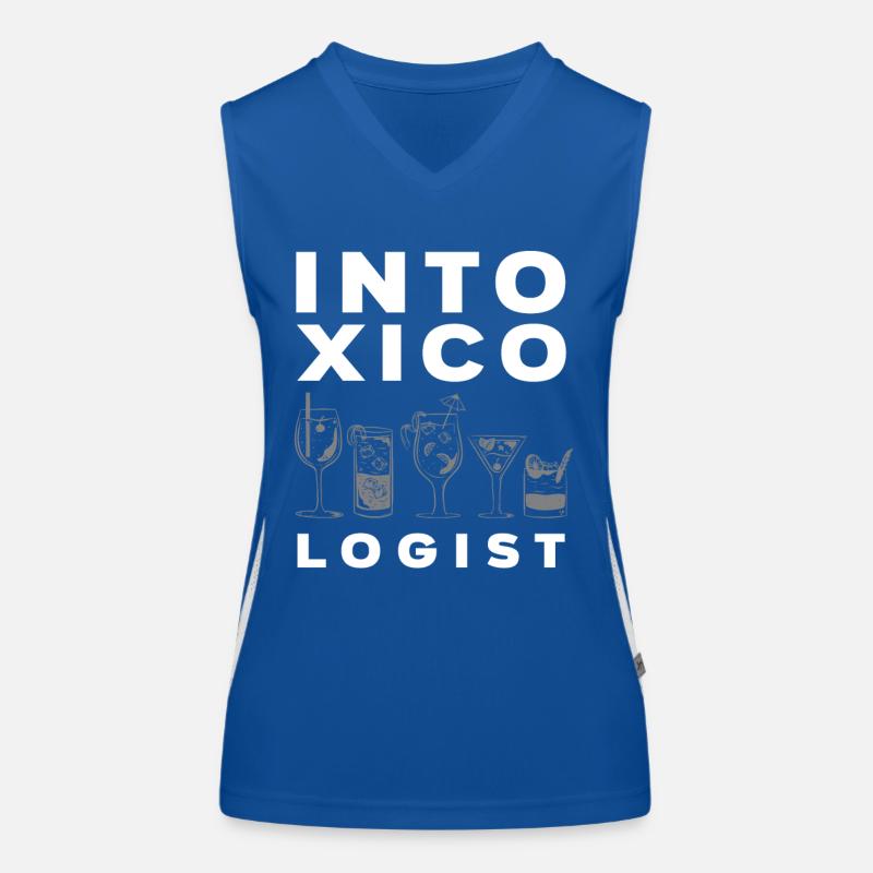 Bartender Alcohol Profession Gift Women's Functional Contrast Tank Top