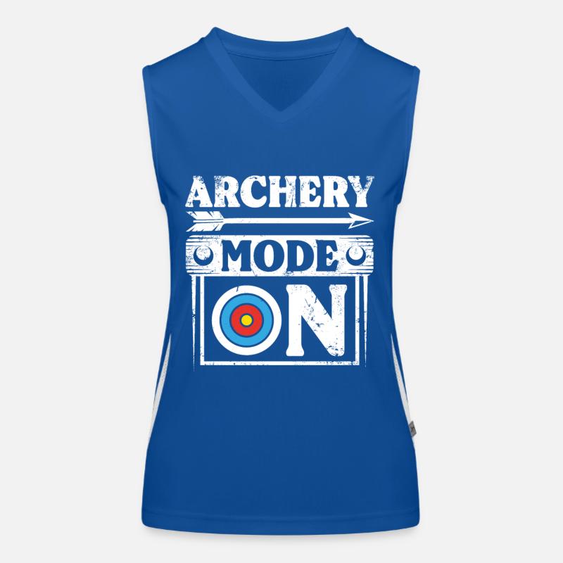 Mode tir à l’arc activé Débardeur respirant contrasté Femme