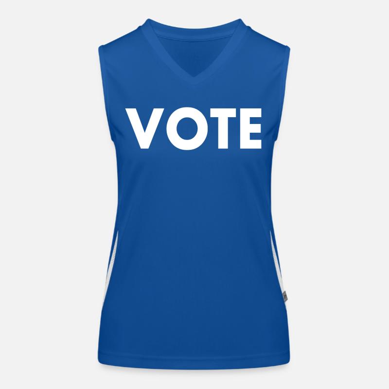 Vote Débardeur respirant contrasté Femme
