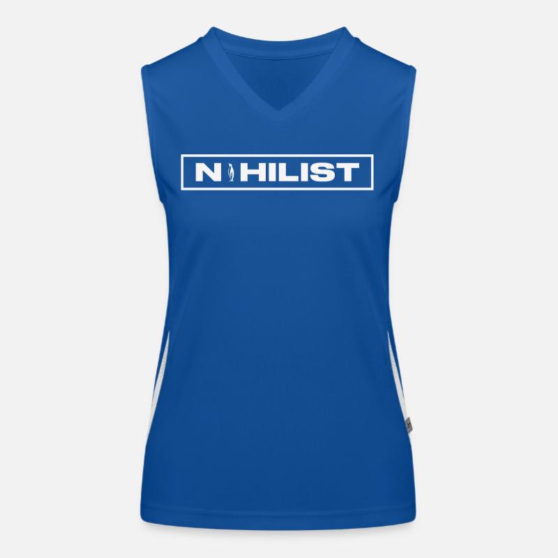 NIHILIST_PENGUIN_LIGHT Débardeur respirant contrasté Femme