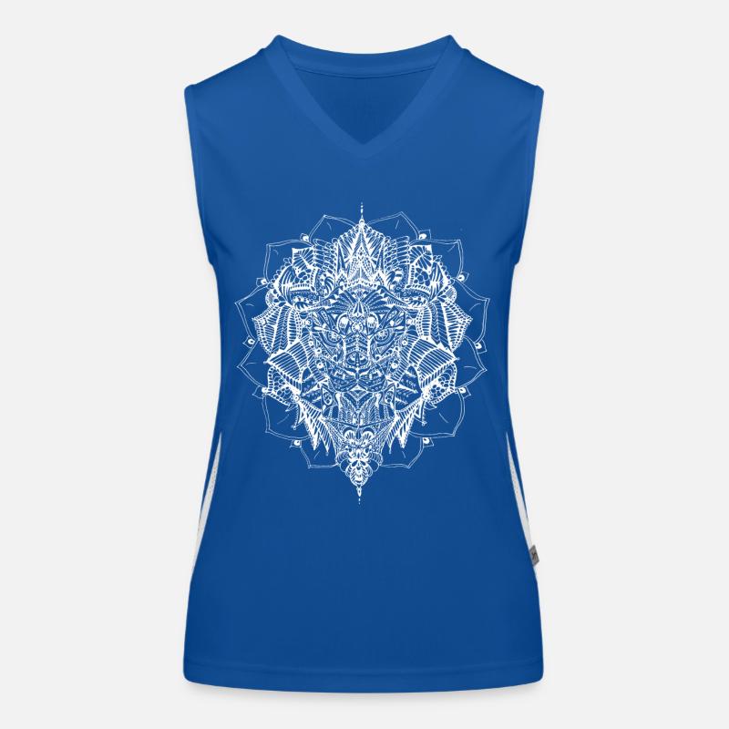 Loewe Doodle white Women's Functional Contrast Tank Top