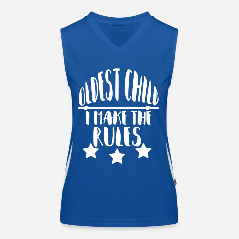 Das älteste Kind - Oldest child Funktionelles Kontrast-Tank Top für Frauen