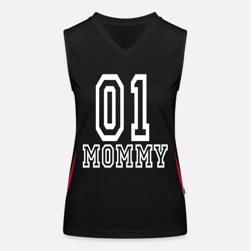 erster Muttertag Funktionelles Kontrast-Tank Top für Frauen