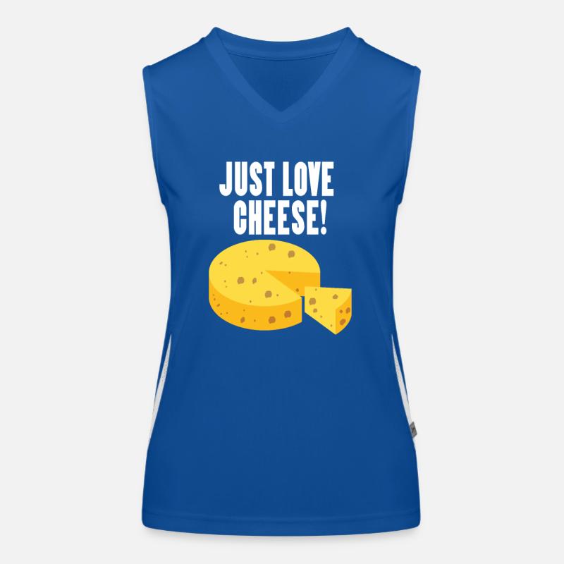Cheese Women's Functional Contrast Tank Top
