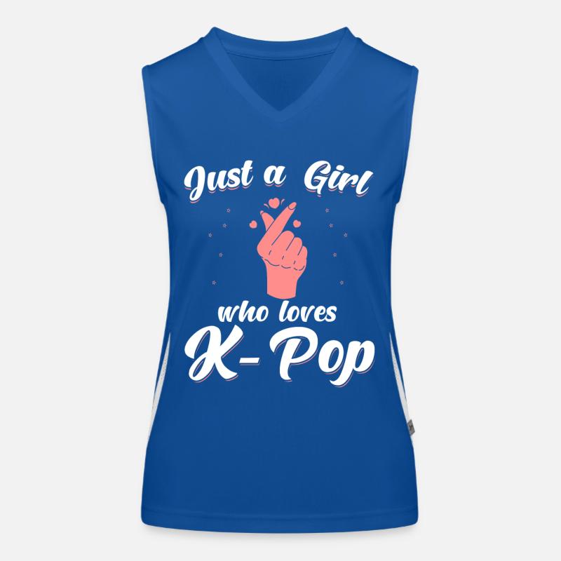 Kpop K-Pop saying funny Women's Functional Contrast Tank Top