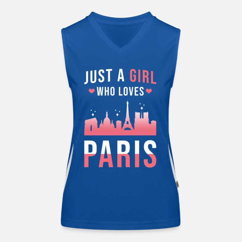 Paris Débardeur respirant contrasté Femme