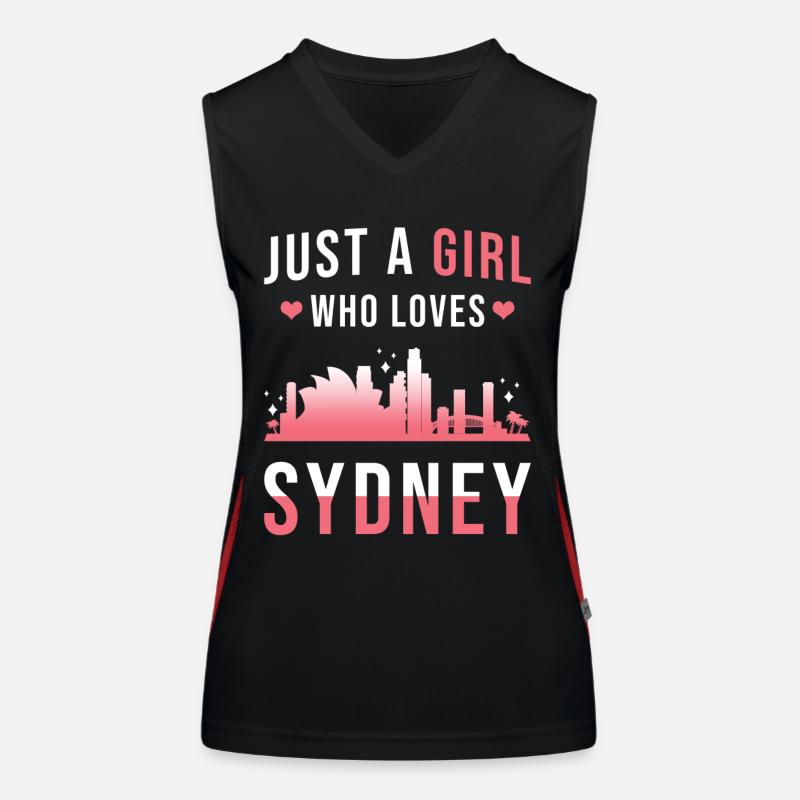 Sydney Débardeur respirant contrasté Femme