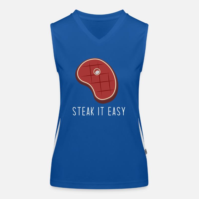 Steak it easy Débardeur respirant contrasté Femme