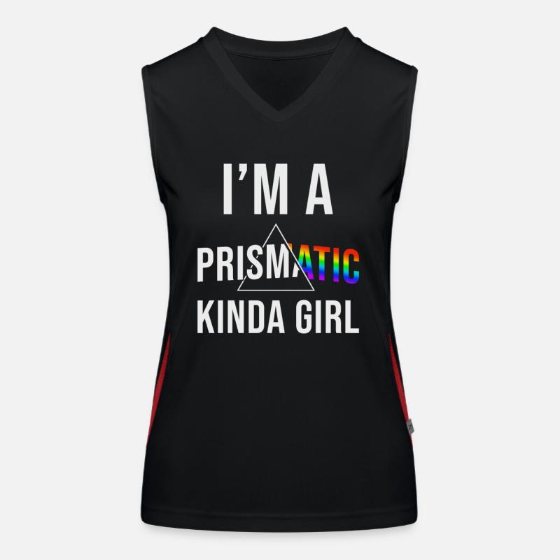 Prisma Funktionelles Kontrast-Tank Top für Frauen