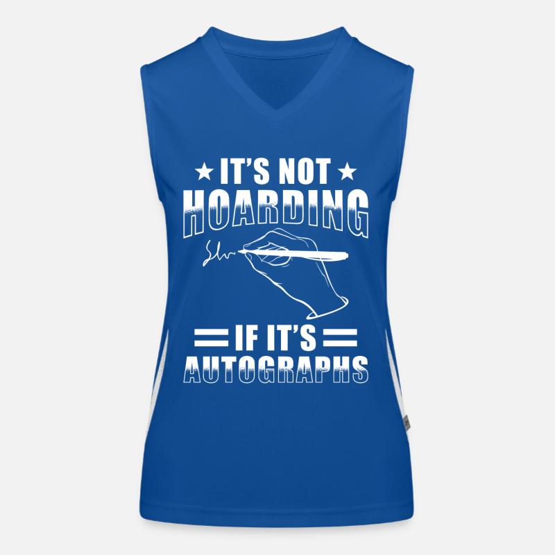 Autogrammjäger Funktionelles Kontrast-Tank Top für Frauen