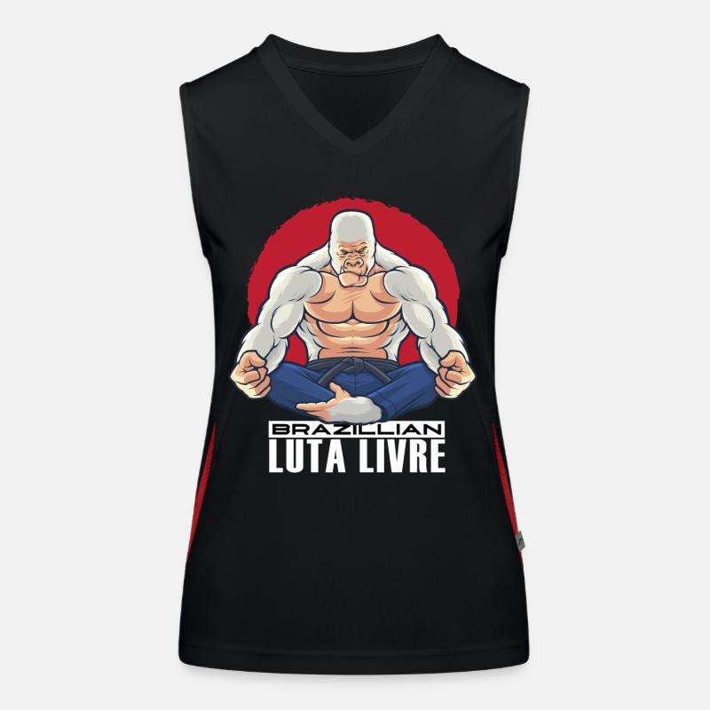 Luta Livre Brazillian Funktionelles Kontrast-Tank Top für Frauen