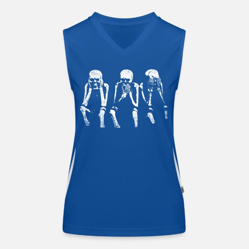 Hear nothing, say nothing, see nothing Women's Functional Contrast Tank Top