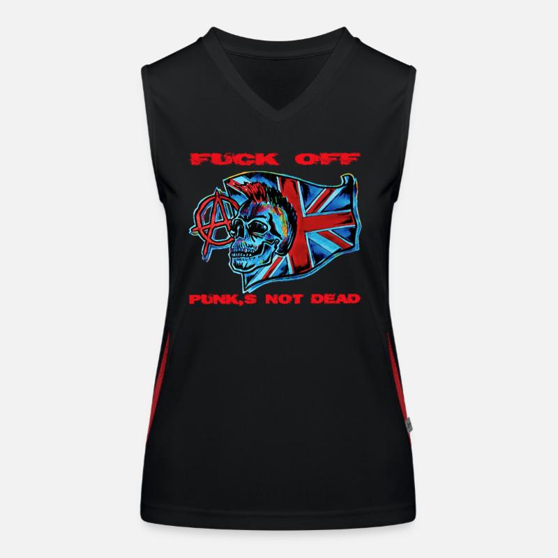 PUNK Funktionelles Kontrast-Tank Top für Frauen
