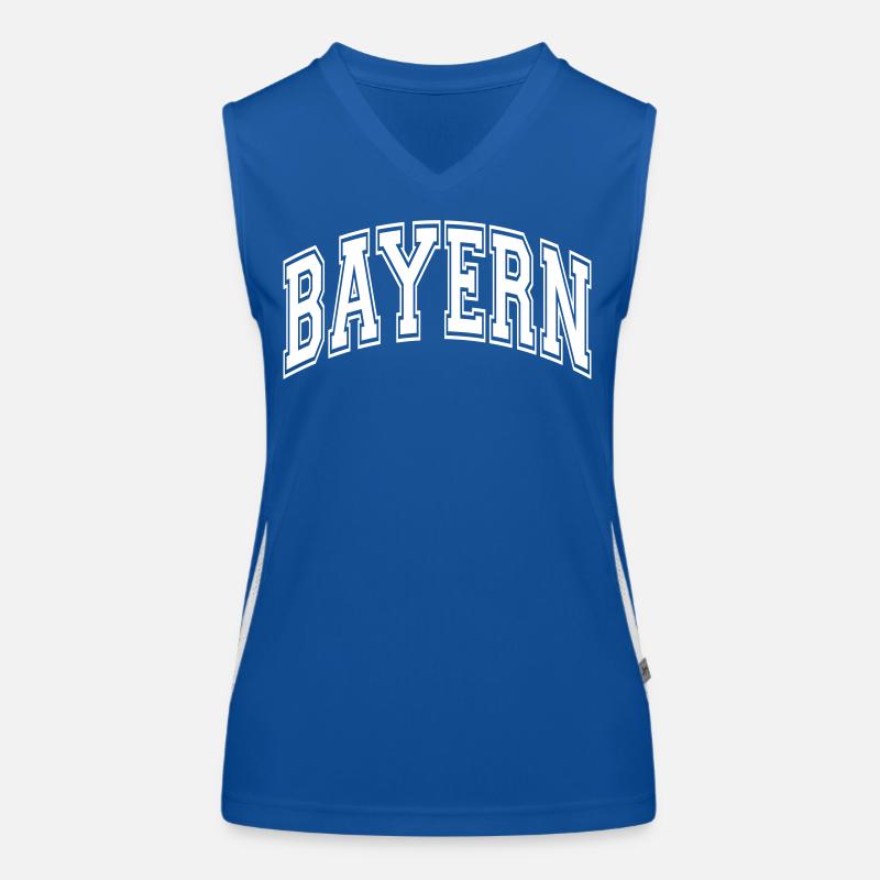 Bayern Funktionelles Kontrast-Tank Top für Frauen