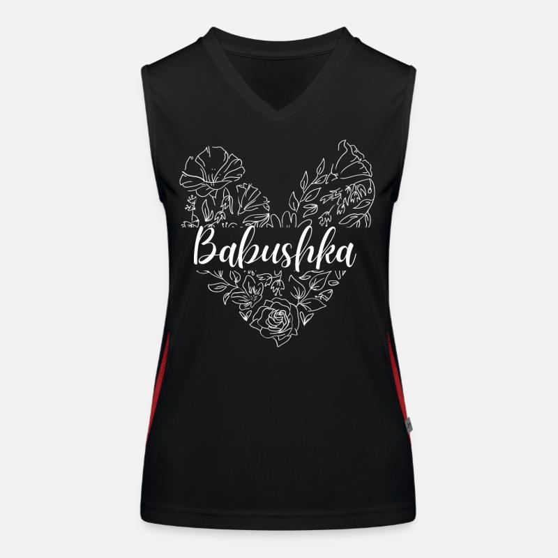 Babuschka. Babuschka Geschenk Funktionelles Kontrast-Tank Top für Frauen