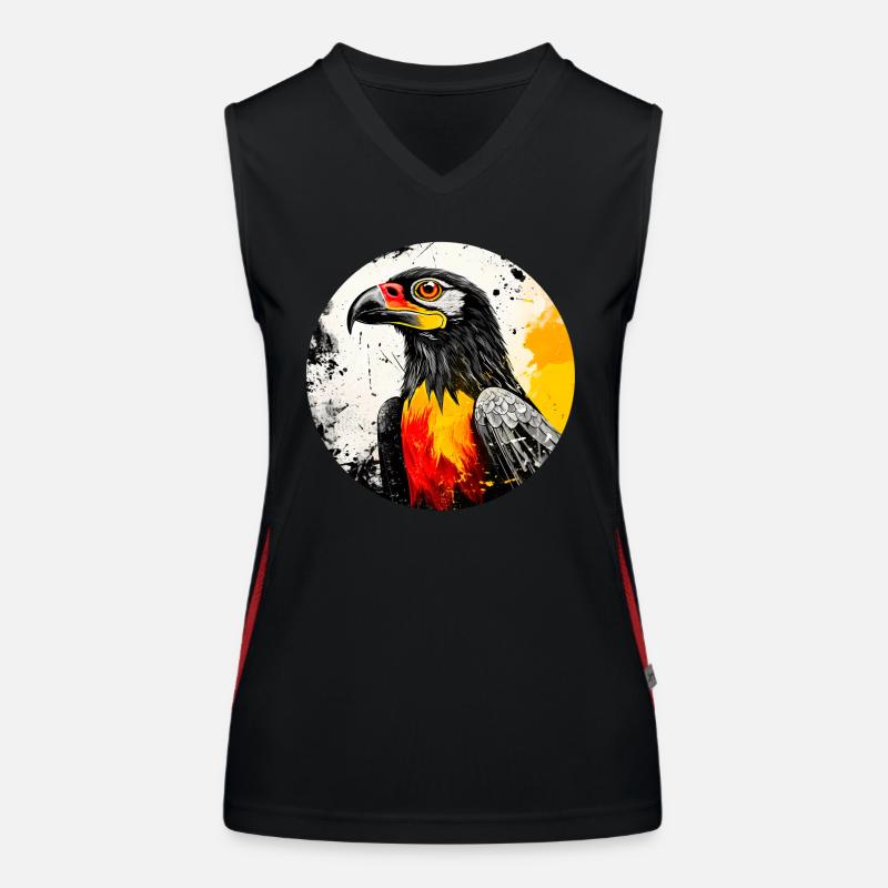 German eagle Women's Functional Contrast Tank Top