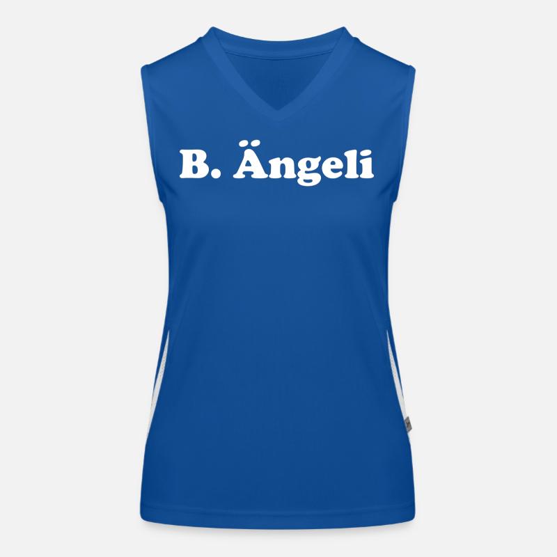 B. Ängeli Funktionelles Kontrast-Tank Top für Frauen