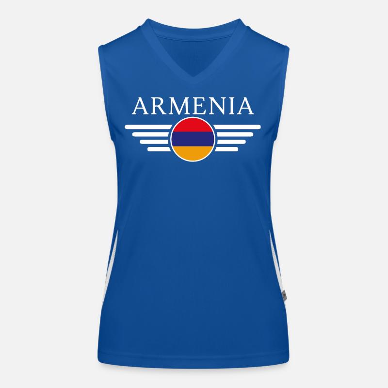 Armenien: Kultur, Geschichte Funktionelles Kontrast-Tank Top für Frauen