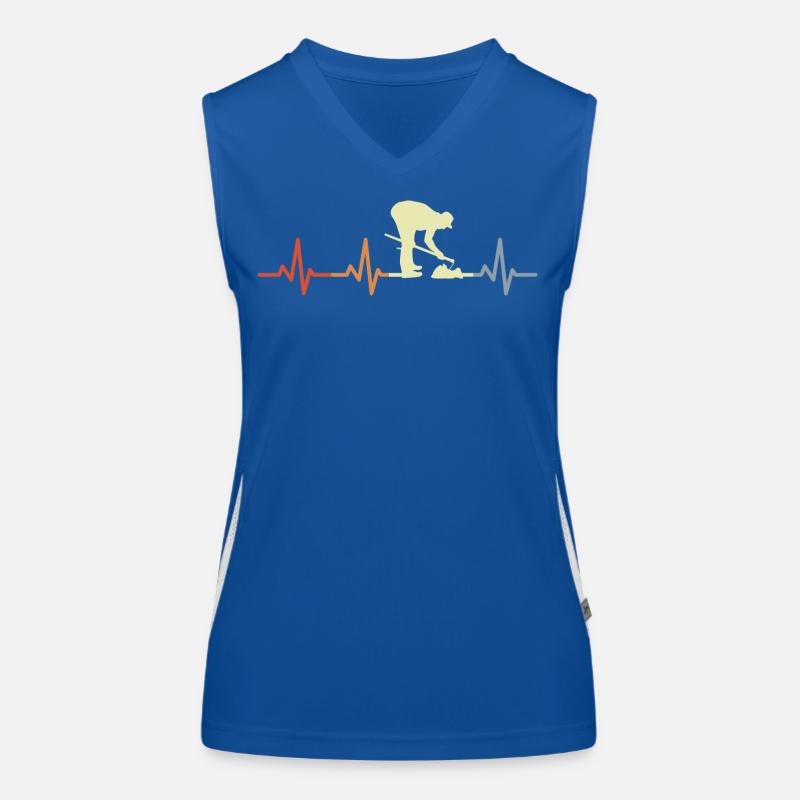 Farmer Cardiogram Women's Functional Contrast Tank Top