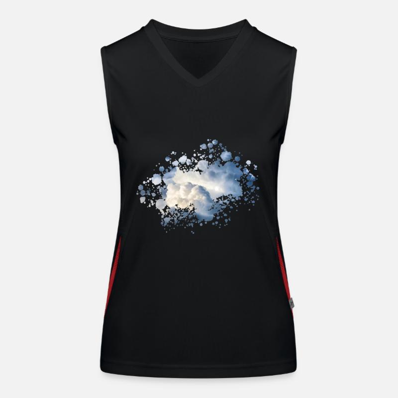 Splash Débardeur respirant contrasté Femme