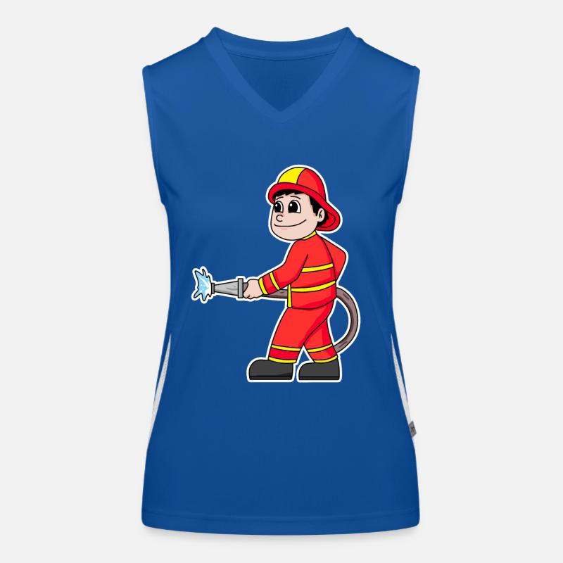 Firefighter Women's Functional Contrast Tank Top