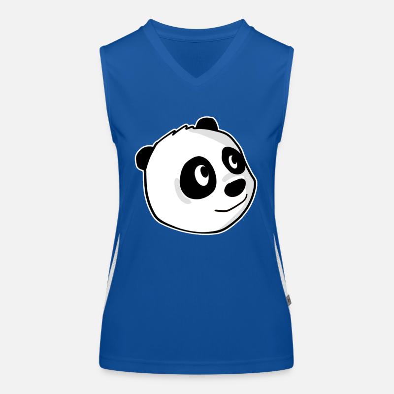 Panda Funktionelles Kontrast-Tank Top für Frauen