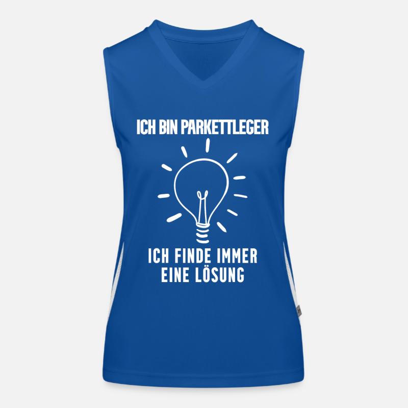 Parkettleger Funktionelles Kontrast-Tank Top für Frauen