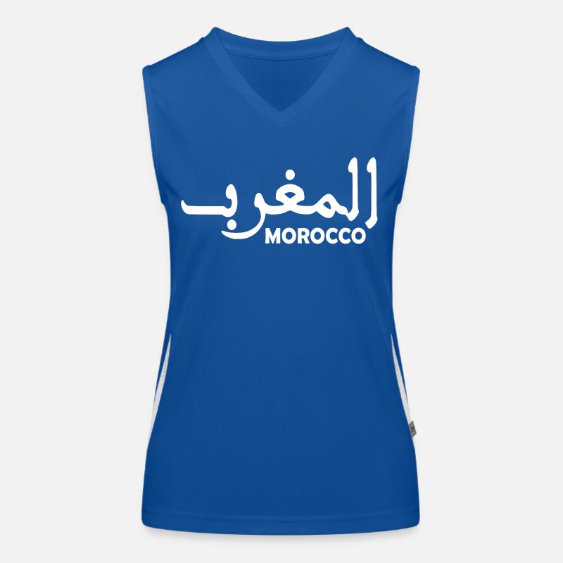 Maroc Débardeur respirant contrasté Femme