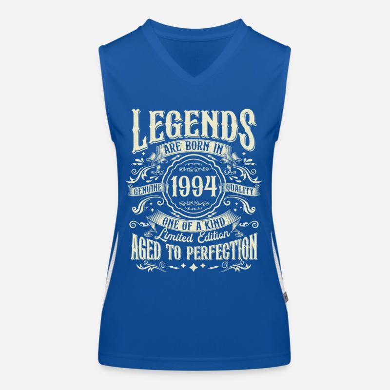 Né en 1994 Legends Vintage Anniversaire Débardeur respirant contrasté Femme