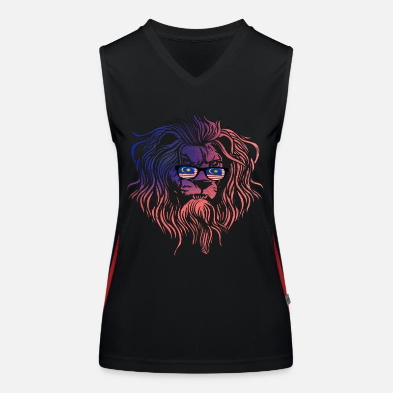 Malaisie Débardeur respirant contrasté Femme