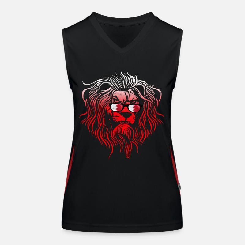 Bahrain Funktionelles Kontrast-Tank Top für Frauen