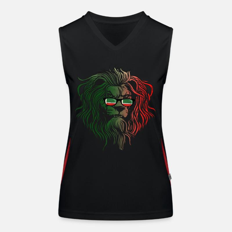 Tschetschenien Funktionelles Kontrast-Tank Top für Frauen