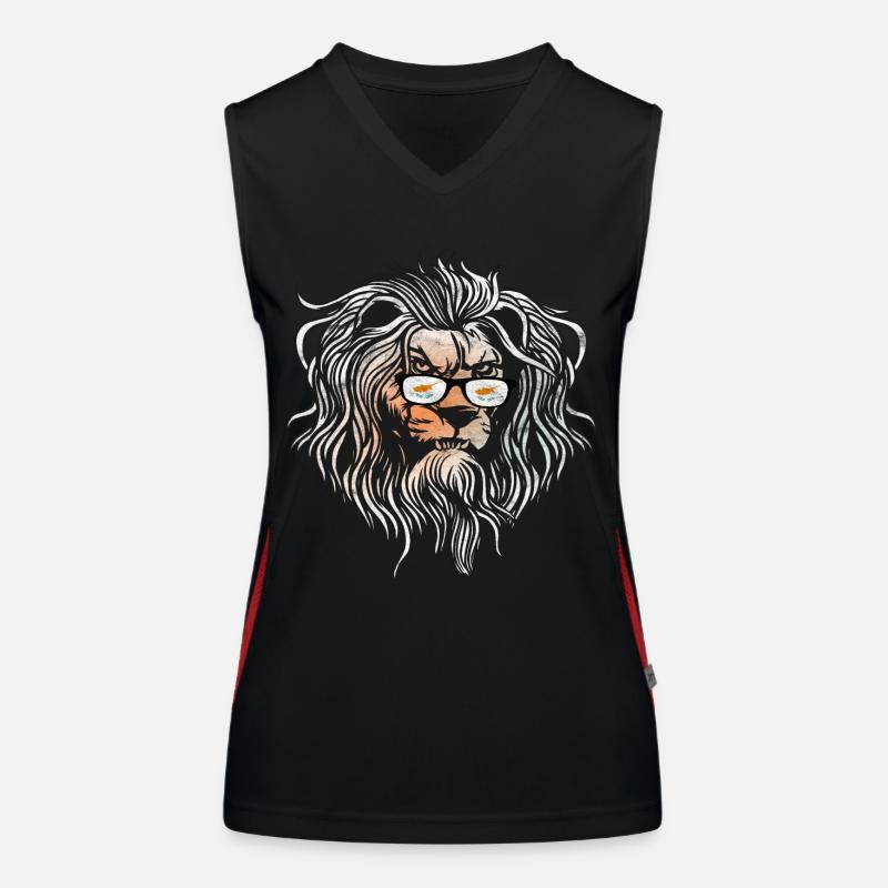 Zypern Funktionelles Kontrast-Tank Top für Frauen