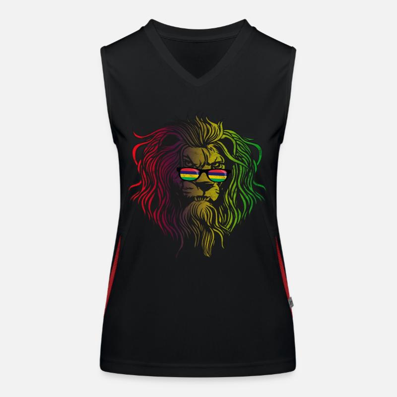 Mauritius Funktionelles Kontrast-Tank Top für Frauen