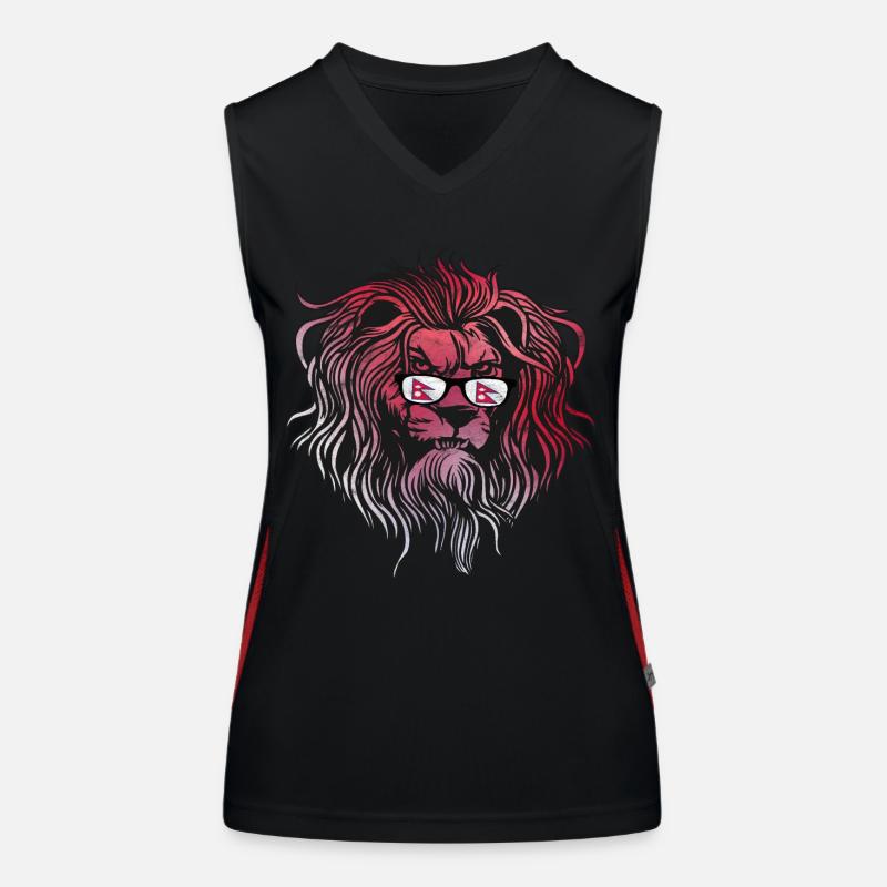 Nepal Women's Functional Contrast Tank Top