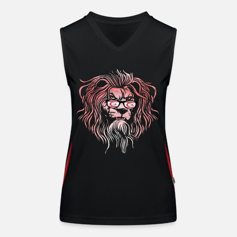Nordzypern Funktionelles Kontrast-Tank Top für Frauen