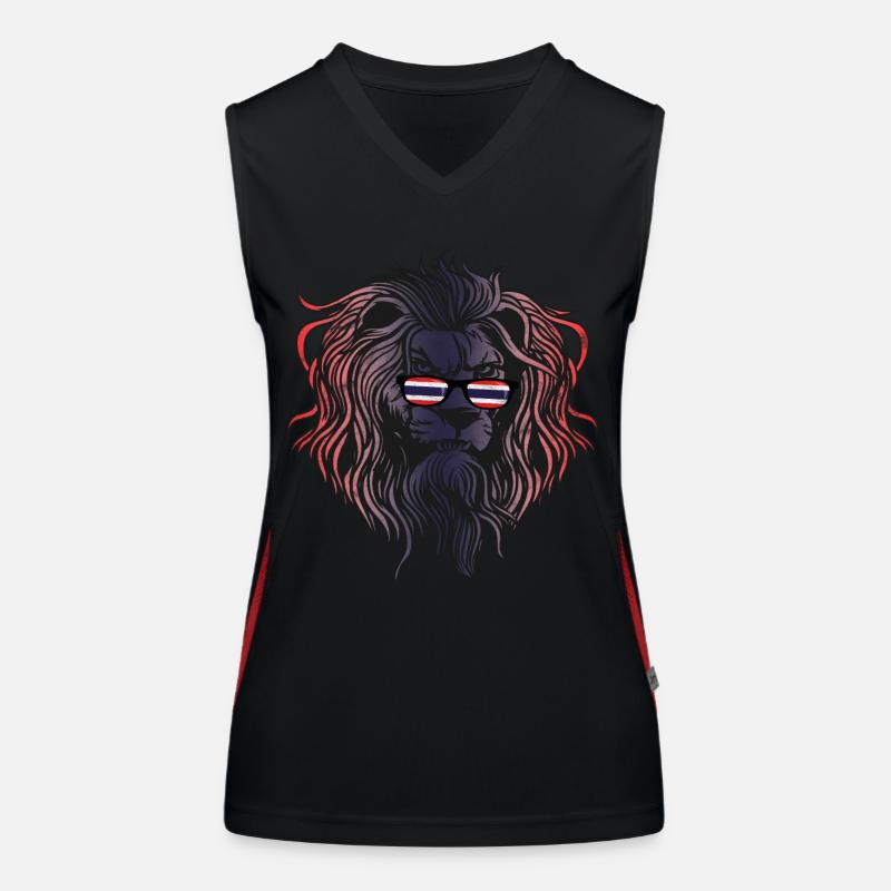 Thailand Women's Functional Contrast Tank Top