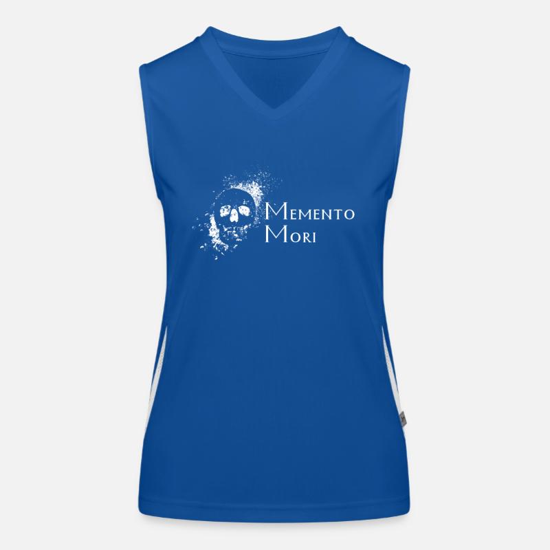 Mortalidad - Memento Mori Camiseta funcional de tirantes en contraste para mujer