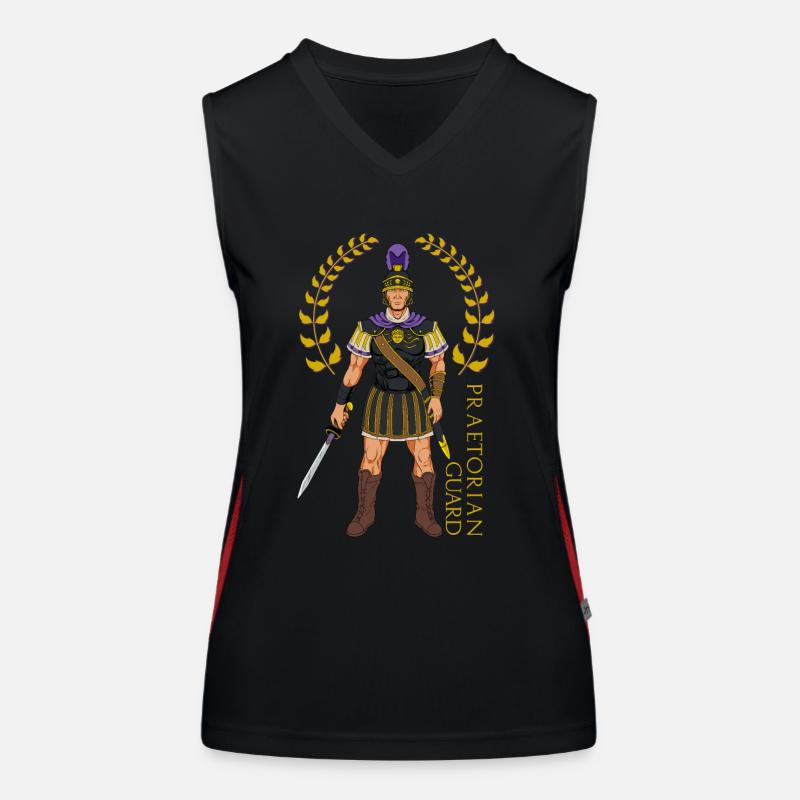 Garde des römischen Kaisers - Prätorianer Wache Funktionelles Kontrast-Tank Top für Frauen
