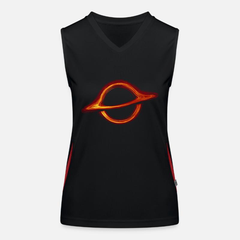 Black hole Women's Functional Contrast Tank Top