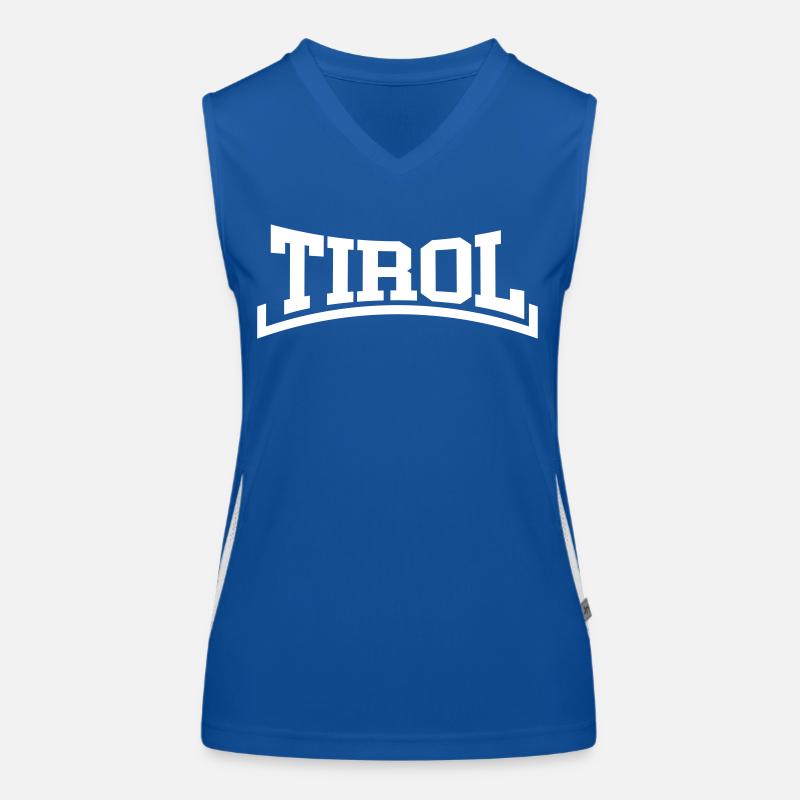 Tyrol Débardeur respirant contrasté Femme