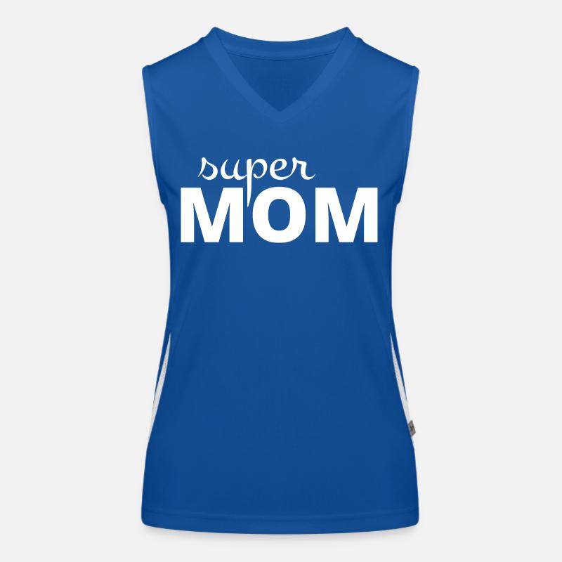 Super mom Women's Functional Contrast Tank Top